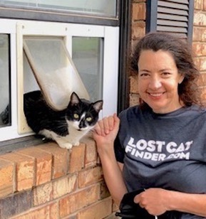 Kim Freeman Lost Cat Finder and Henry
